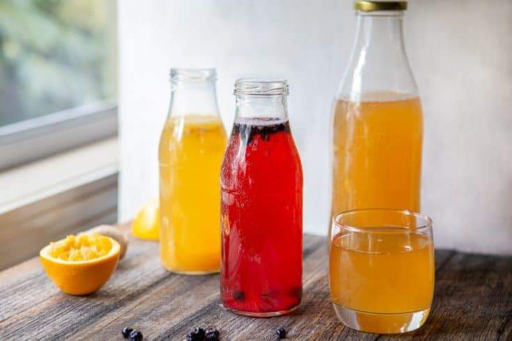 Hier ist ein einfaches Rezept für Kombucha zu Hause