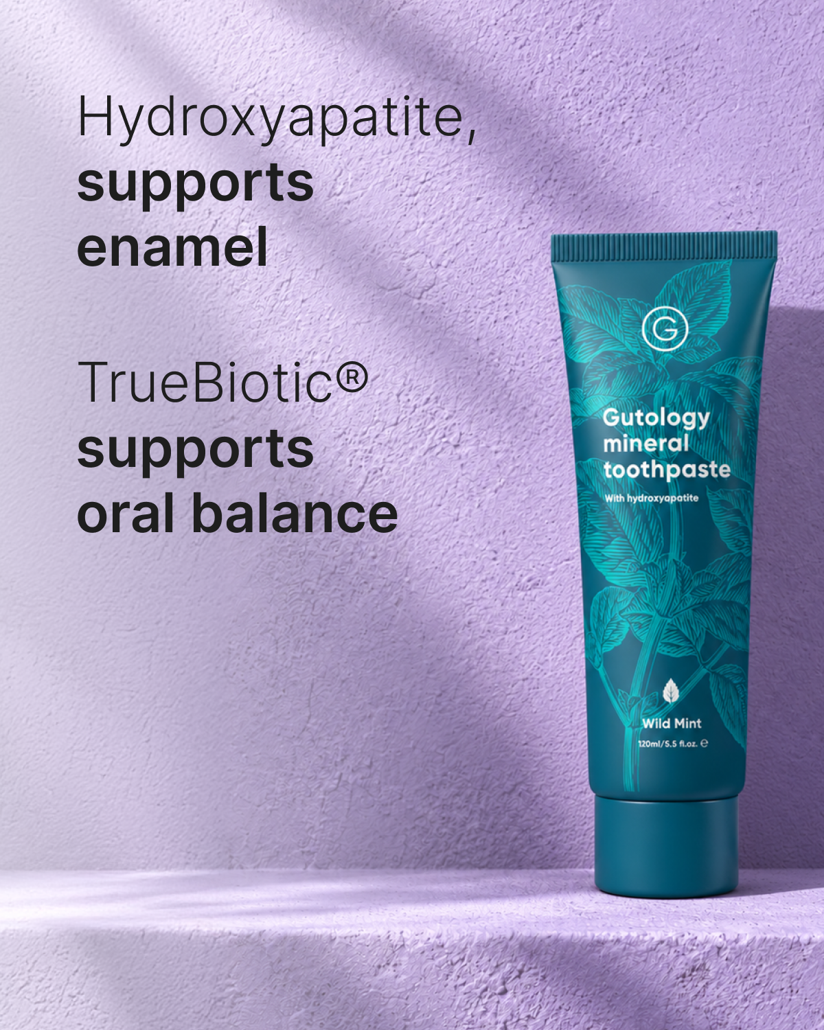 Microbiome-Friendly Hydroxyapatite Toothpaste (120ml)