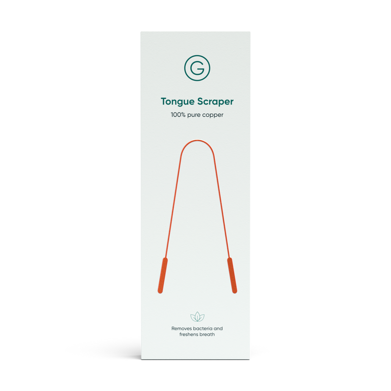 Pure Copper Tongue Scraper